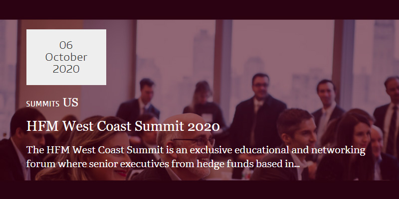 HFM West Coast Summit 2020